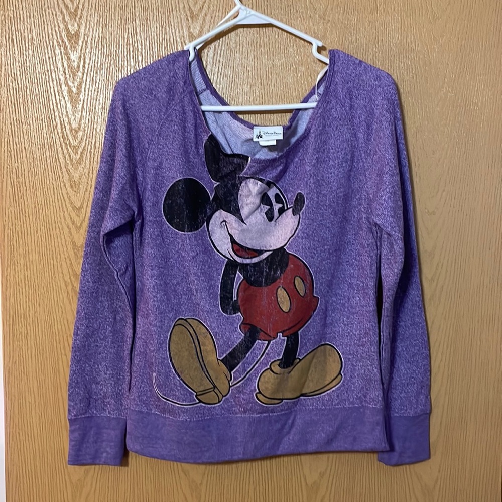 Purple Disney/Mickey Mouse Sweatshirt